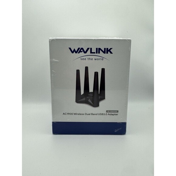 USB WiFi Adapter for Desktop PC, Wavlink AC1900 WiFi Adapter Dual Band Wireless - Picture 1 of 6